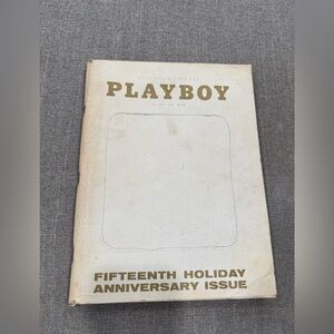 Playboy Magazine January‎ 1969 • Fifteenth Holiday Anniversary Issue • Vintage